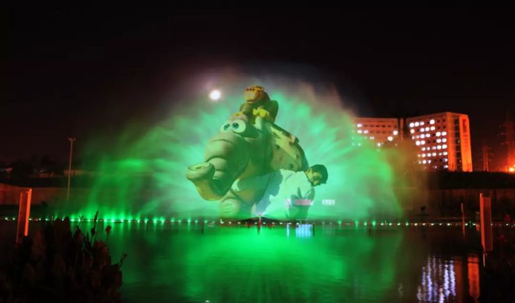 水幕电影