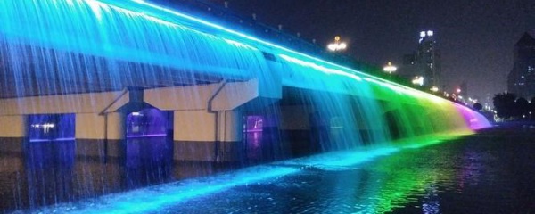 桥体水幕设计