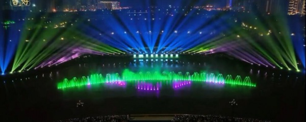 音乐喷泉水景灯光秀设计