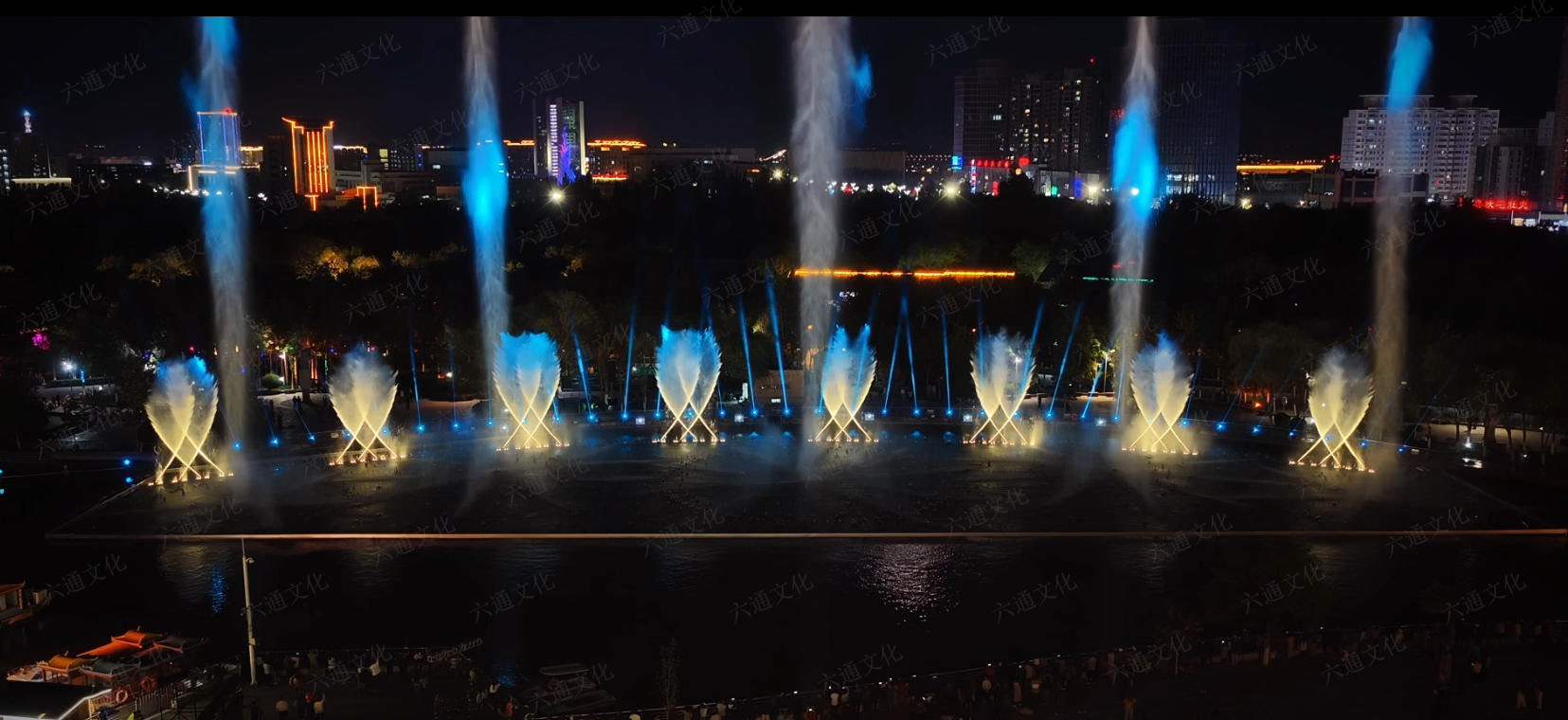 湖面喷泉设计的前期准备