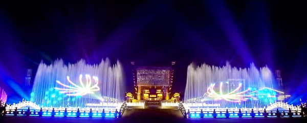 富平广场音乐喷泉工程