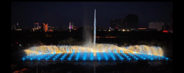 广场音乐喷泉改造