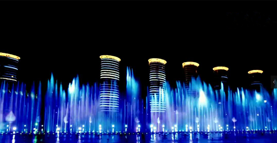 东河广场大型音乐喷泉
