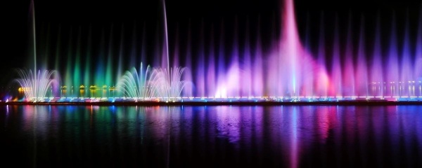 和睦湖音乐喷泉
