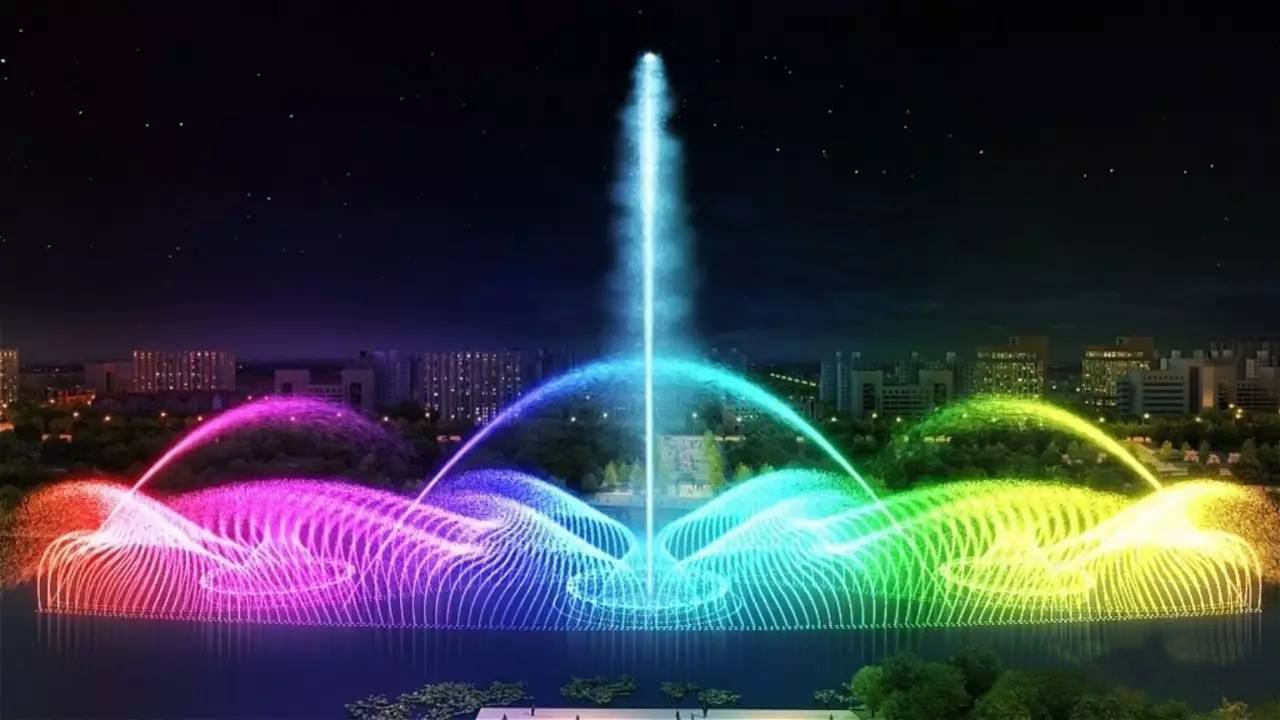 公园音乐喷泉改造