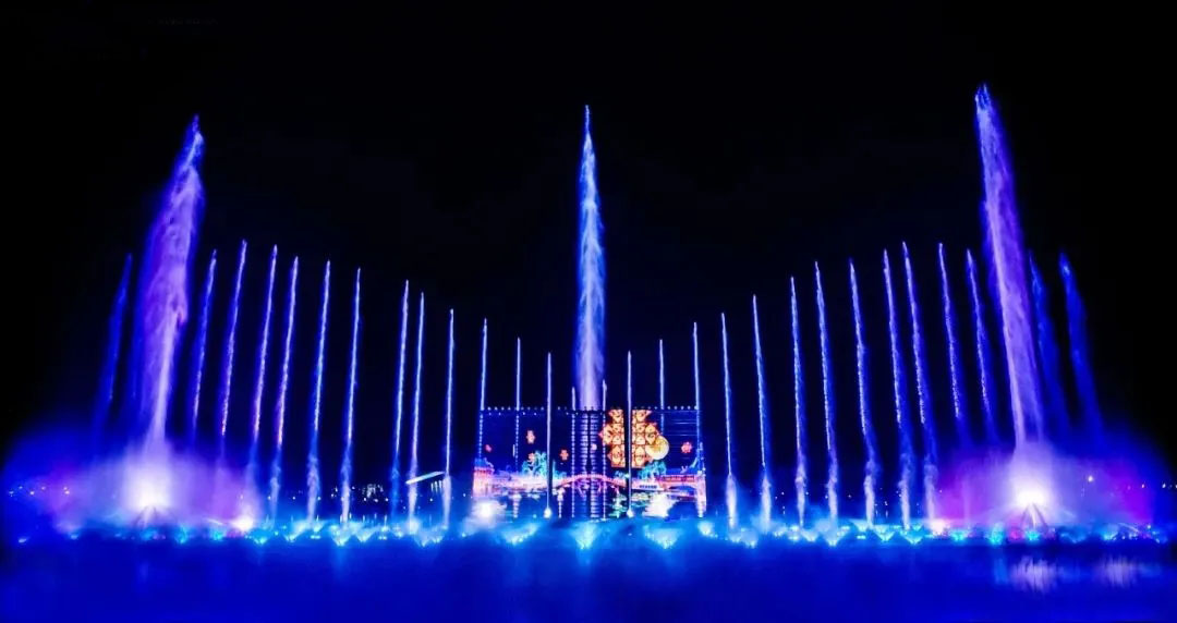 西安喷泉公司大型水上光影秀