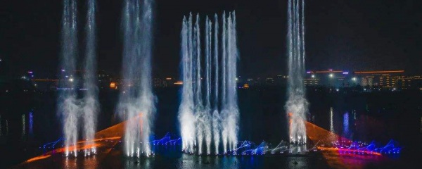 公园大型音乐喷泉