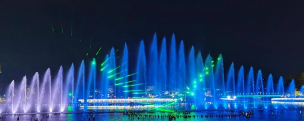 奥体公园音乐喷泉