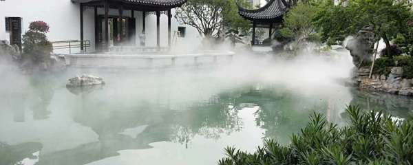 景观喷泉工程-冷雾喷泉