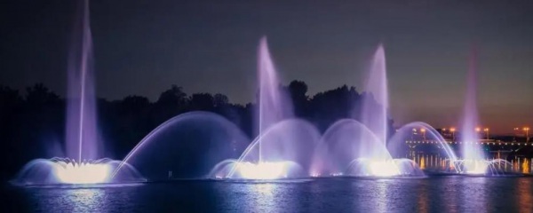 喷泉常见水型介绍