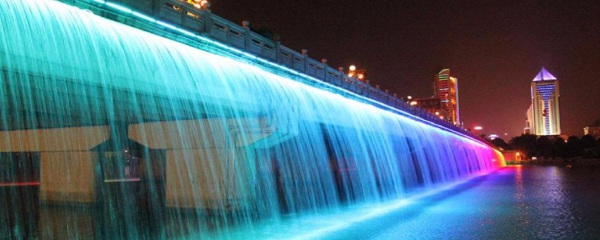 西安喷泉公司关于桥梁水幕介绍