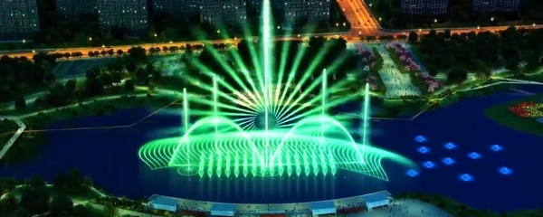 灯光音乐喷泉设计