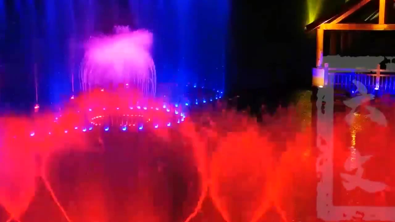 循化灯光水秀