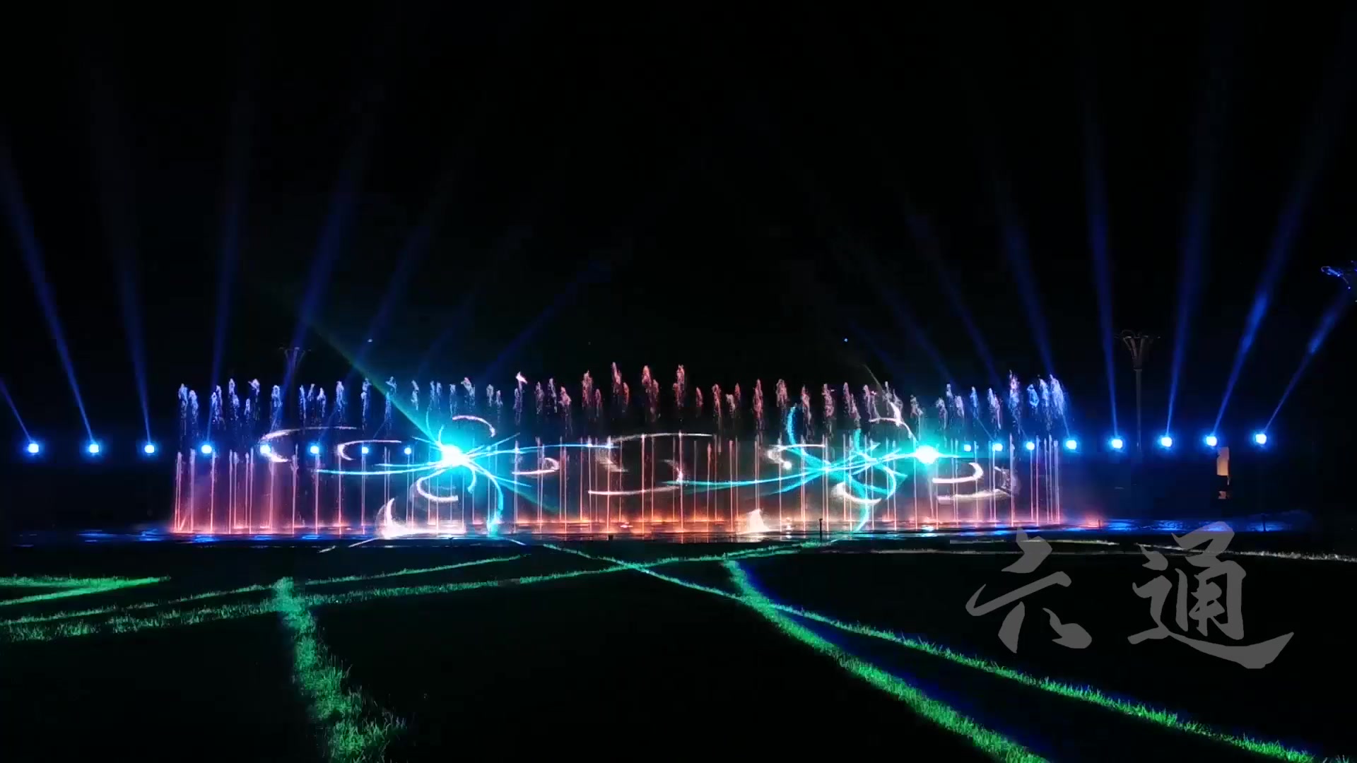 石嘴山水秀实景演绎